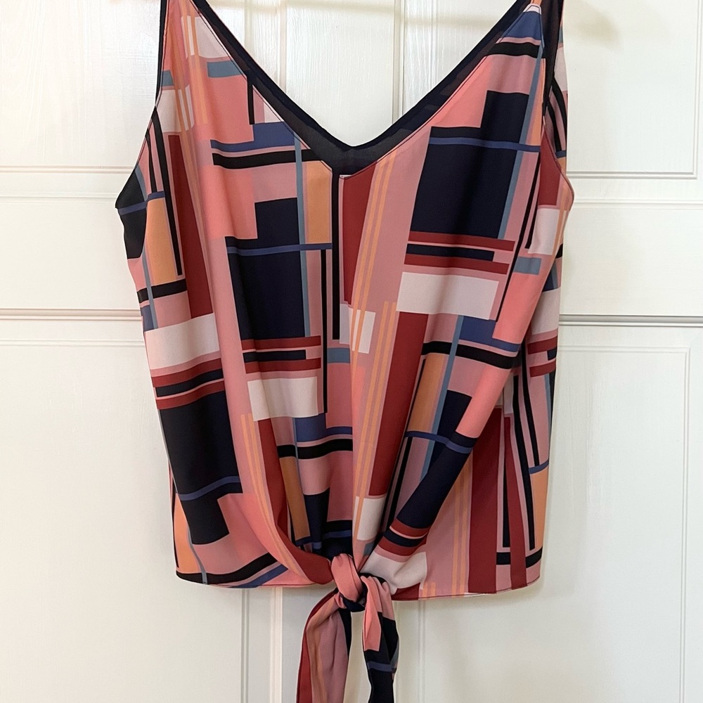 CHLOE OLIVER PATTERNED CAMI